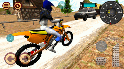 Motocross Countryside Drive 3D - عکس بازی موبایلی اندروید