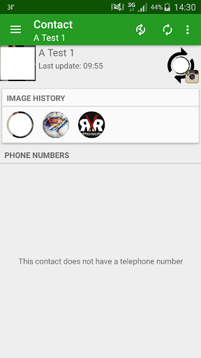 Social Contact Photo Sync - عکس برنامه موبایلی اندروید