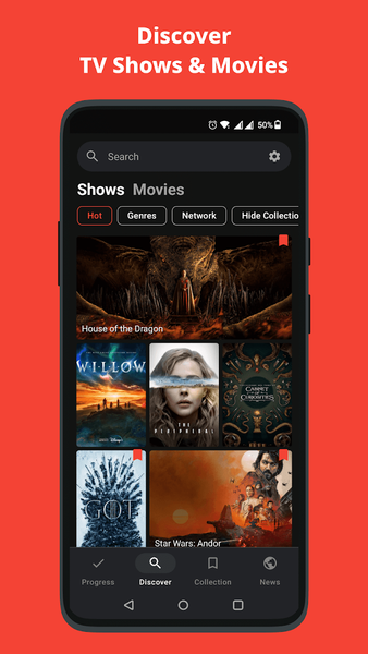 Showly: Track Shows & Movies - Image screenshot of android app