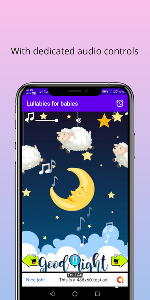 Lullaby songs - عکس برنامه موبایلی اندروید