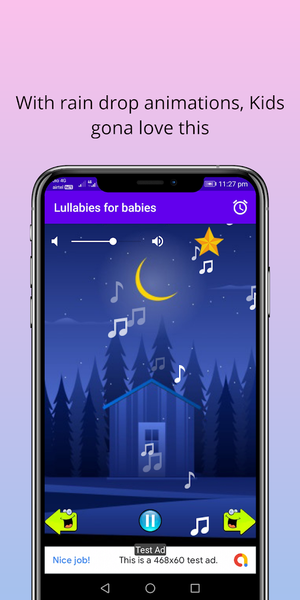 Lullabies for babies - Image screenshot of android app