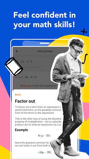 Photomath - Image screenshot of android app