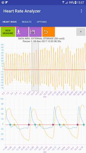Heart Rate Analyzer - عکس برنامه موبایلی اندروید