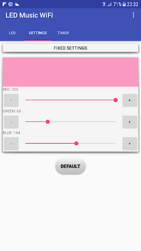 LED Music WiFi - عکس برنامه موبایلی اندروید