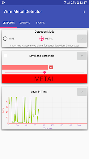 Wire Metal Detector - عکس برنامه موبایلی اندروید
