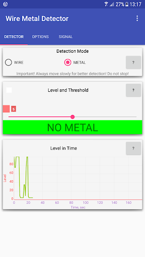 Wire Metal Detector - عکس برنامه موبایلی اندروید