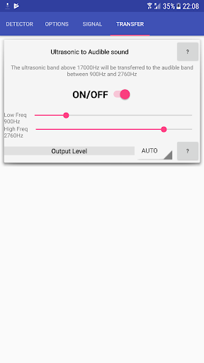 UltraSound Detector - عکس برنامه موبایلی اندروید