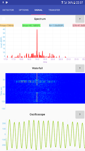 UltraSound Detector - عکس برنامه موبایلی اندروید