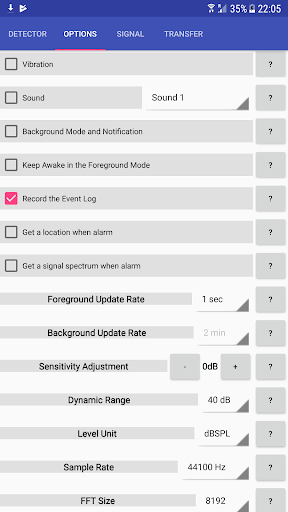 UltraSound Detector - عکس برنامه موبایلی اندروید