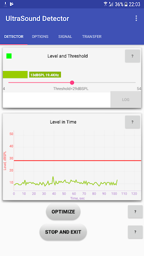 UltraSound Detector - عکس برنامه موبایلی اندروید