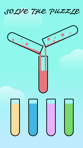 Water Sort Puzzle - Color Sort - Gameplay image of android game