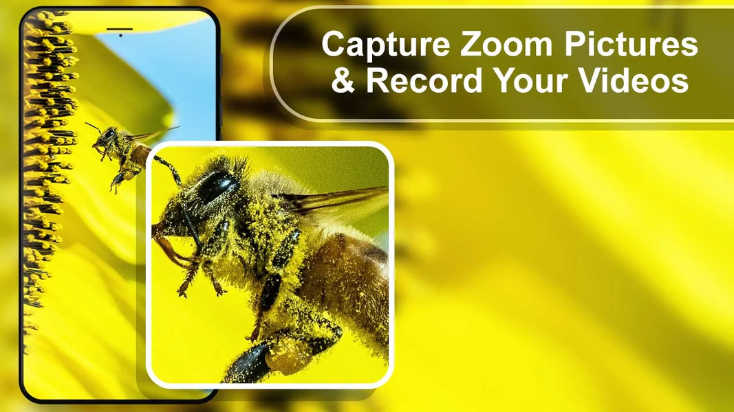 Microscope Magnifier Camera - عکس برنامه موبایلی اندروید