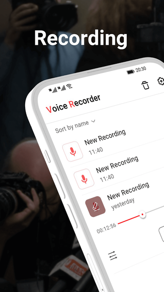 Transcribe Voice Meeting Notes - عکس برنامه موبایلی اندروید