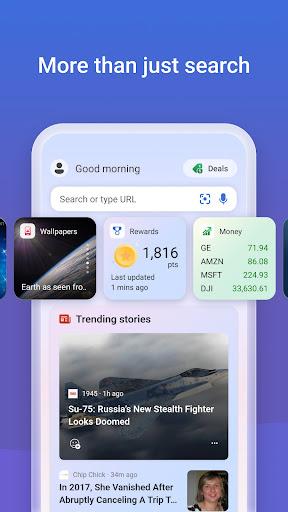 Microsoft Bing Search - عکس برنامه موبایلی اندروید