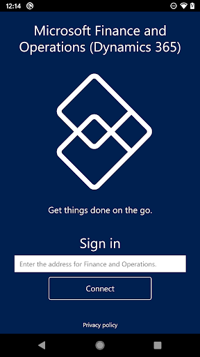 Microsoft Finance and Operatio - Image screenshot of android app