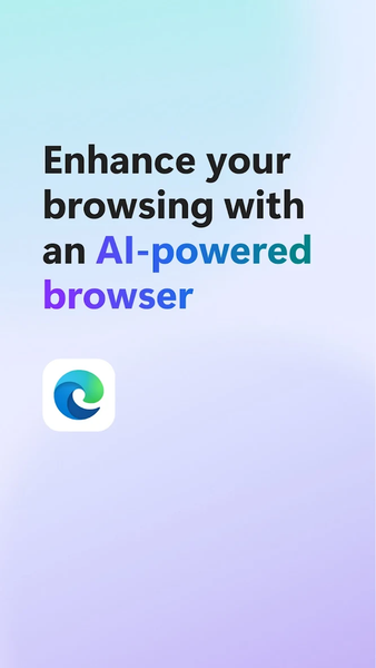 Microsoft Edge: AI browser - Image screenshot of android app