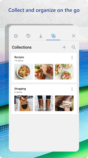Microsoft Edge Beta - Image screenshot of android app