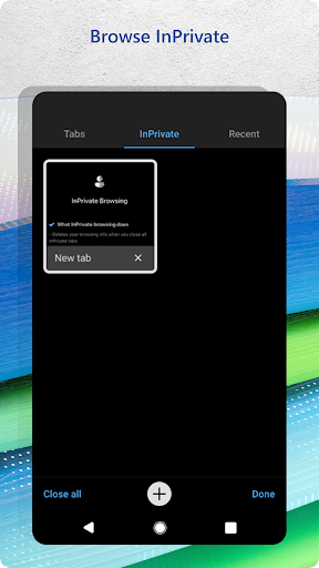 Microsoft Edge Beta - Image screenshot of android app