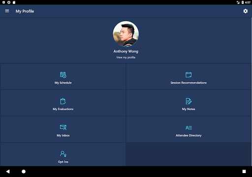 Microsoft Events - عکس برنامه موبایلی اندروید