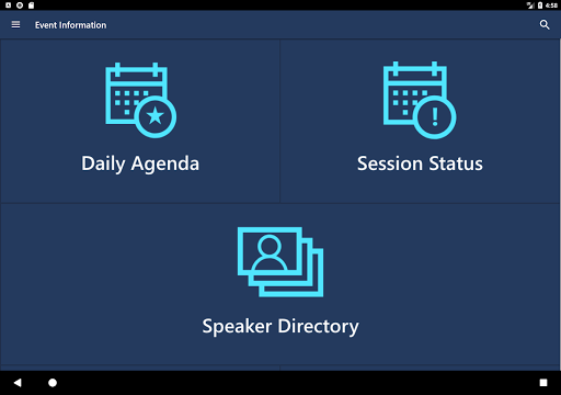 Microsoft Events - عکس برنامه موبایلی اندروید