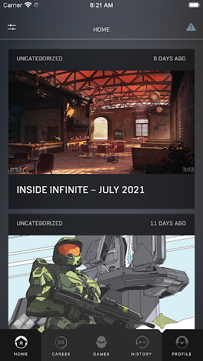 Halo Waypoint - Image screenshot of android app