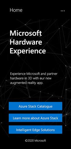 Microsoft Hardware Experience - Image screenshot of android app