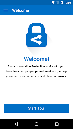 Azure Information Protection - Image screenshot of android app