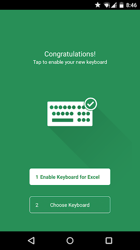 Keyboard for Excel - عکس برنامه موبایلی اندروید