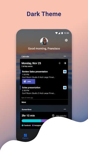 Microsoft Launcher - عکس برنامه موبایلی اندروید