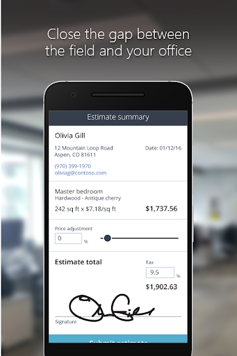 Power Apps - Image screenshot of android app