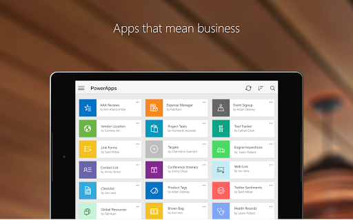 Power Apps - Image screenshot of android app