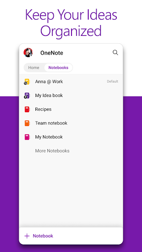 Microsoft OneNote: Save Notes - Image screenshot of android app