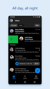 Microsoft Outlook - Image screenshot of android app