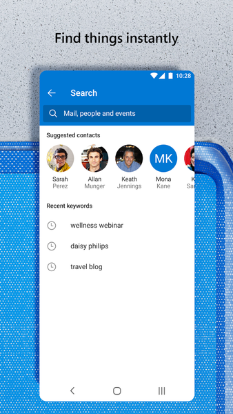 Microsoft Outlook Lite: Email - عکس برنامه موبایلی اندروید