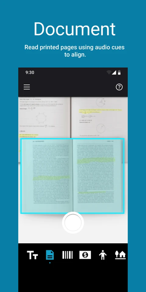 Seeing AI - Image screenshot of android app