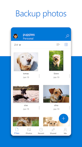 Microsoft OneDrive - Image screenshot of android app