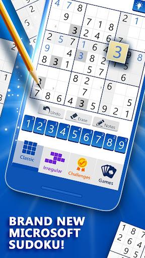 Microsoft Sudoku - Gameplay image of android game