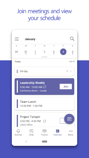 Microsoft Teams - Image screenshot of android app