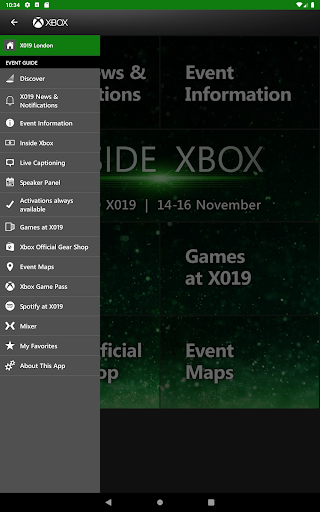 Xbox Events - عکس برنامه موبایلی اندروید