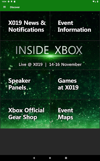 Xbox Events - عکس برنامه موبایلی اندروید