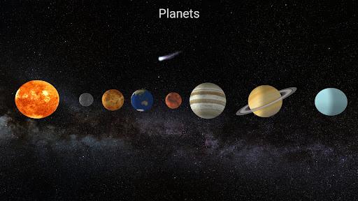 Planets - عکس برنامه موبایلی اندروید