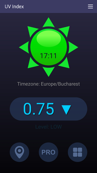 UV Index - عکس برنامه موبایلی اندروید