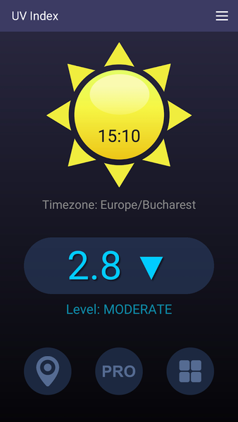 UV Index - عکس برنامه موبایلی اندروید