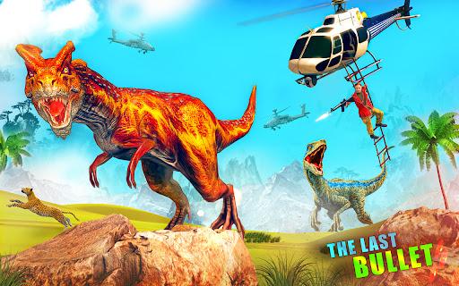 Wild Dinosaur Hunter Simulator - Image screenshot of android app
