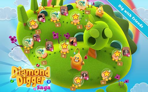 Diamond Digger Saga - Gameplay image of android game