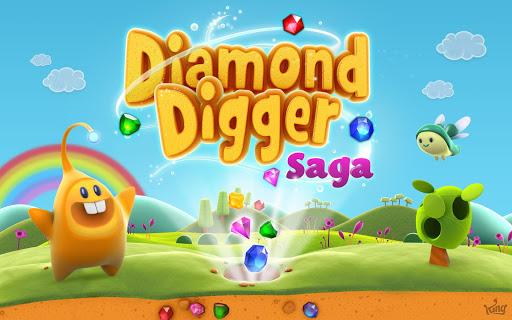 Diamond Digger Saga - Gameplay image of android game