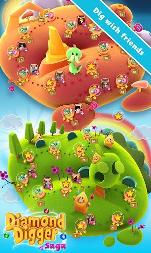 Diamond Digger Saga - Gameplay image of android game