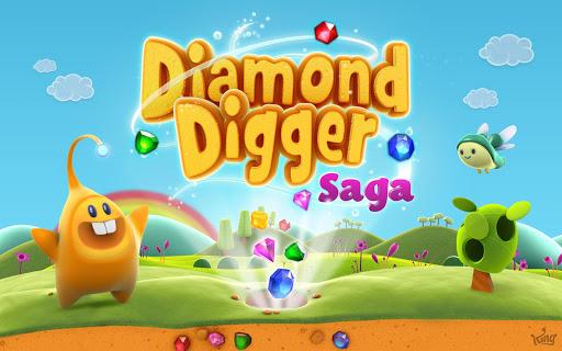 Diamond Digger Saga - Gameplay image of android game