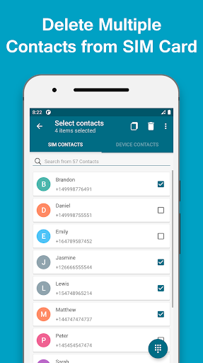 SIM Contacts - عکس برنامه موبایلی اندروید