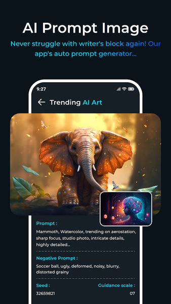 AI Generated Art - عکس برنامه موبایلی اندروید
